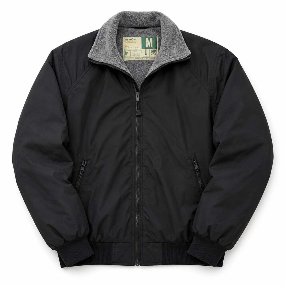Vintage WearGuard Insulated Three Season Fleece-Lined Bomber Jacket